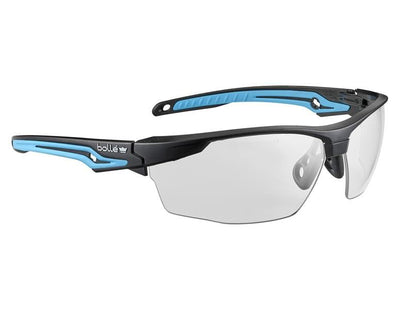 Bolle Safety TRYON Safety Glasses - Platinum Cobalt Flash Bolle Safety - RockBottom Northampton