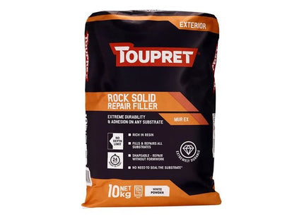Toupret Rock Solid Repair Filler 10kg Toupret - RockBottom Northampton