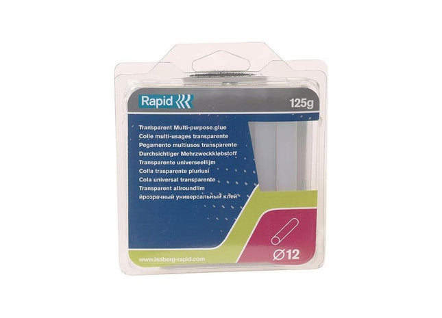Rapid White Glue Sticks 12 x 94mm (Pack 13) Rapid - RockBottom Nothampton