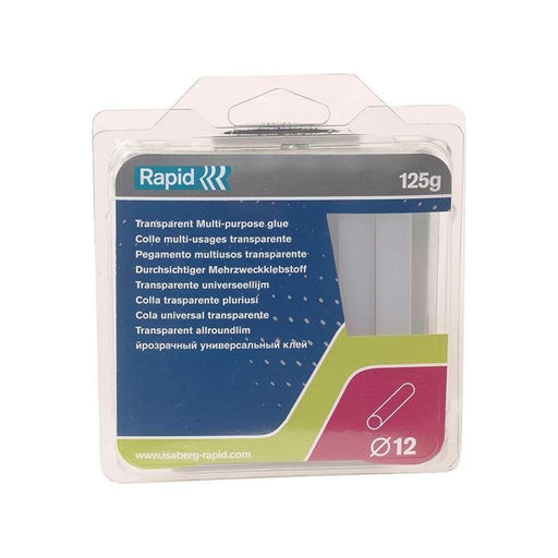 Rapid White Glue Sticks 12 x 94mm (Pack 13) Rapid - RockBottom Nothampton