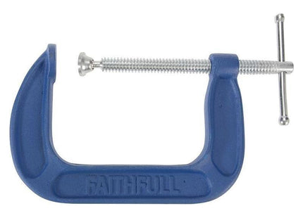Faithfull Medium-Duty G-Clamp 100mm (4in) Faithfull - RockBottom Northampton