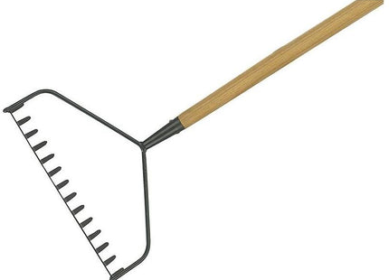Kent & Stowe Carbon Steel Long Handled Soil Rake, FSC® Kent & Stowe - RockBottom Northampton