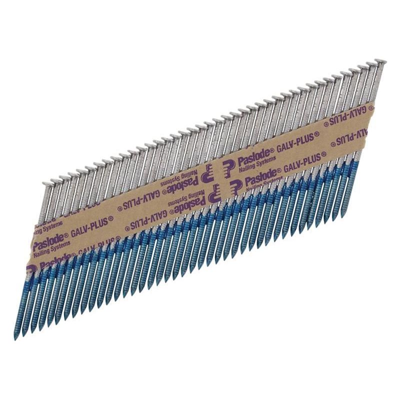 Paslode 2.8 x 63mm IM360 Ring Nails Galv-Plus® Finish Box of 3300 + 3 Fuel Cells Paslode - RockBottom Nothampton
