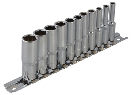 Bluespot Tools 1/4in Drive Deep Socket Set, 11 Piece BlueSpot Tools - RockBottom Northampton