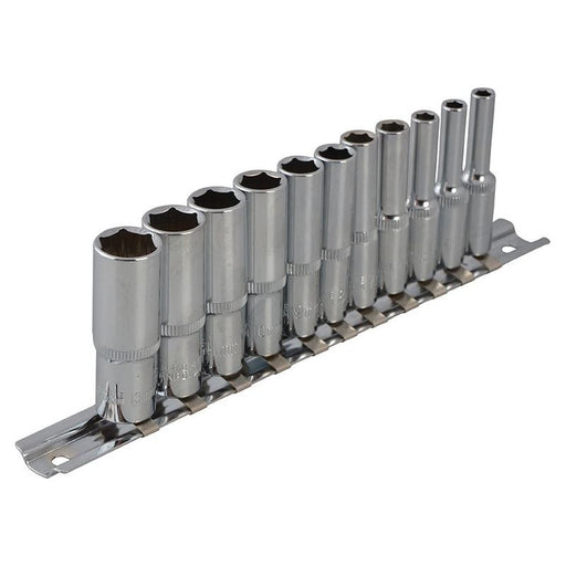 Bluespot Tools 1/4in Drive Deep Socket Set, 11 Piece BlueSpot Tools - RockBottom Northampton