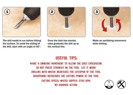 Irwin® Diamond Drill Bit 5mm IRWIN® - RockBottom Northampton