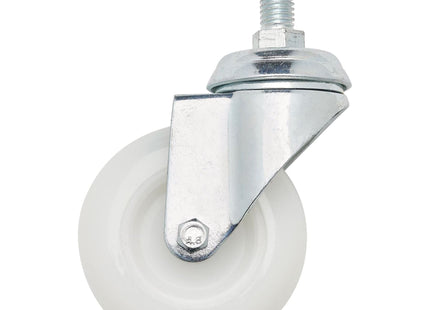 Draper Swivel Bolt Fixing Nylon Wheel, 75mm Diameter, S.W.L. 70kg Draper - Town Tools