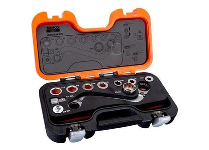 Bahco S Type Ratchet Ring Wrench & Adaptor Set, 29 Piece Bahco - RockBottom Northampton