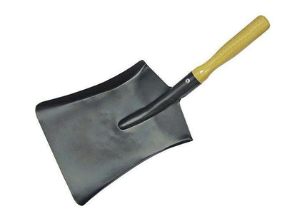 Faithfull Coal Steel Shovel Wooden Handle 230mm Faithfull - RockBottom Northampton