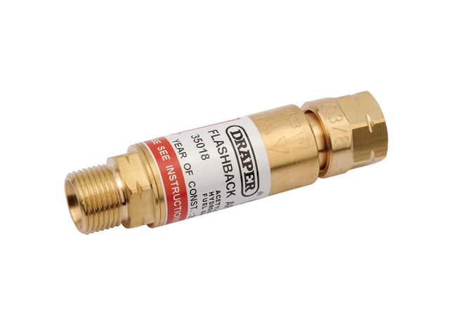 Draper In-Line Fuel Flashback Arrestor 35018 Draper - Town Tools 