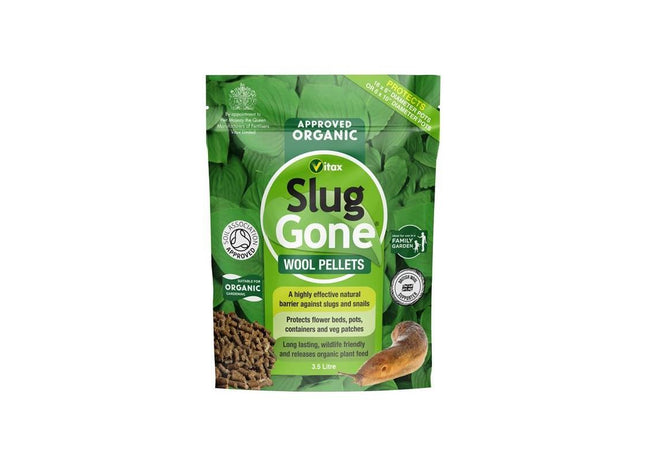 Vitax Slug Gone Wool Pellets 3.5 litre Vitax - RockBottom Northampton