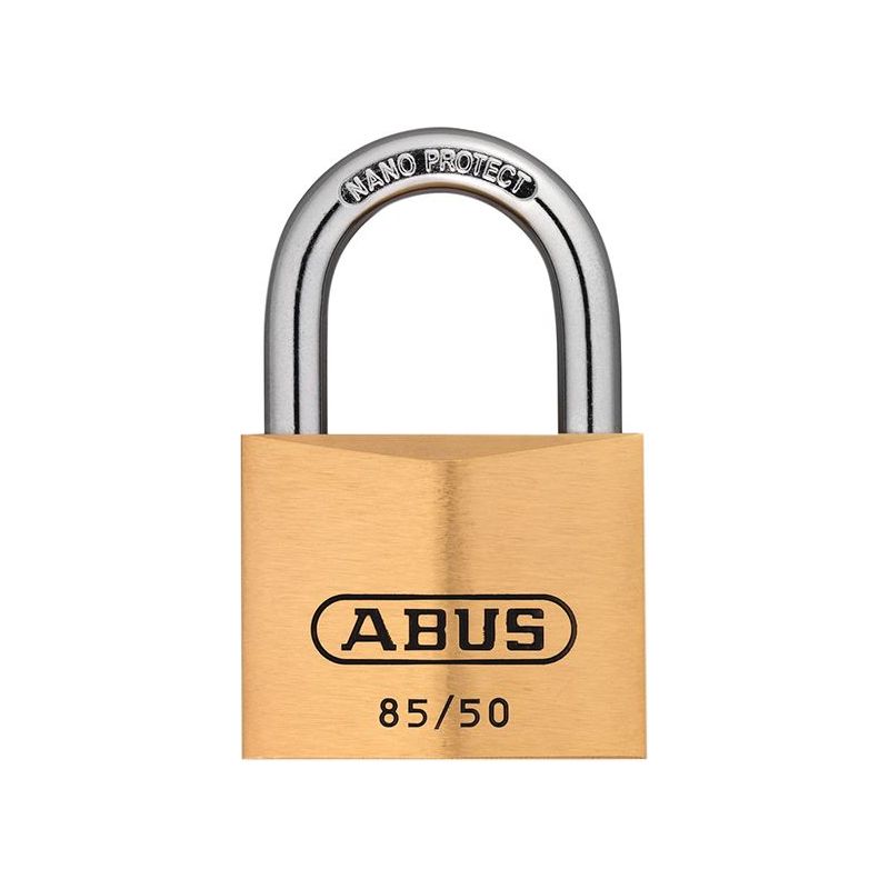 Abus Mechanical 85/50mm Brass Padlock Keyed Alike 270 ABUS Mechanical - RockBottom Northampton 