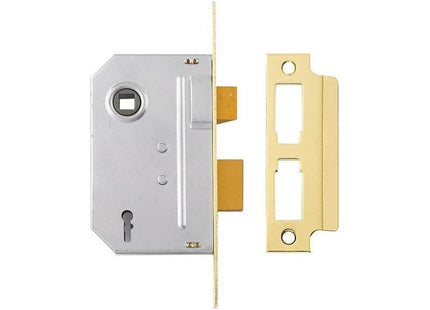 Yale Locks PM246 Internal 2 Lever Mortice Sashlock Polished Brass 80mm 3in Yale Locks - RockBottom Northampton