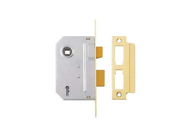Yale Locks PM246 Internal 2 Lever Mortice Sashlock Polished Brass 80mm 3in Yale Locks - RockBottom Northampton