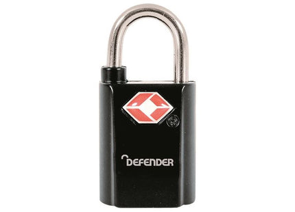 Defender TSA Padlock Twin Pack 20mm DEFENDER - RockBottom Northampton