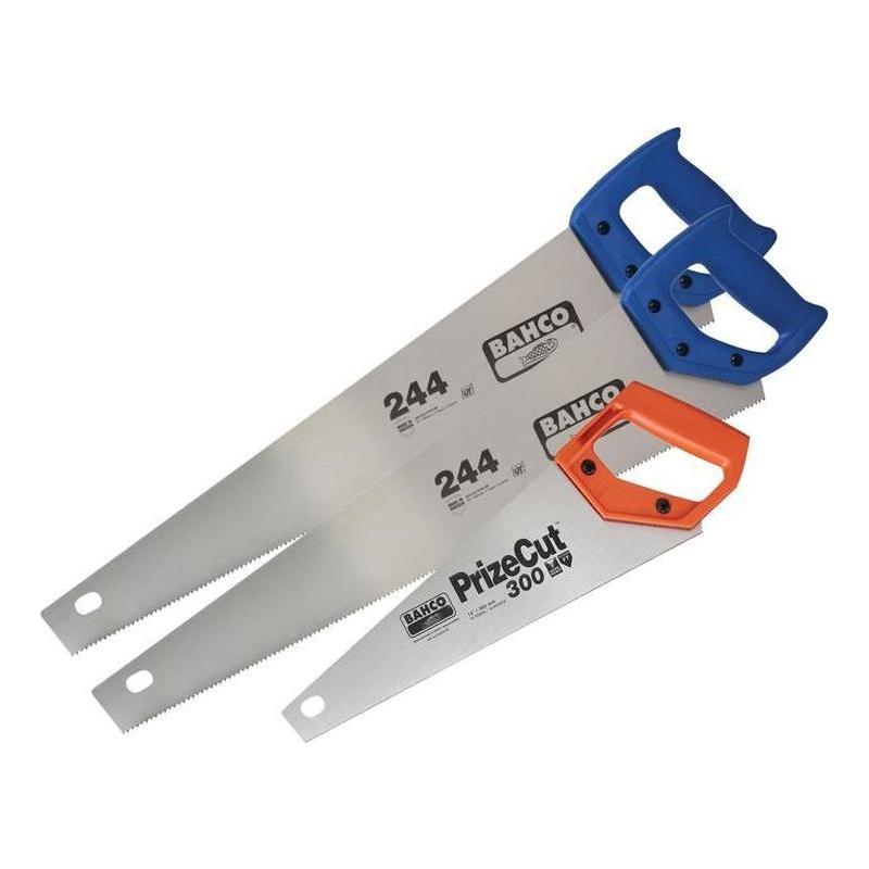 Bahco 2 x 244 22in Handsaws + 1 x Toolbox Handsaw 350mm (14in) Bahco - RockBottom Northampton