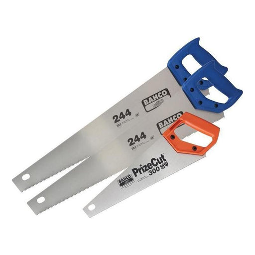 Bahco 2 x 244 22in Handsaws + 1 x Toolbox Handsaw 350mm (14in) Bahco - RockBottom Northampton