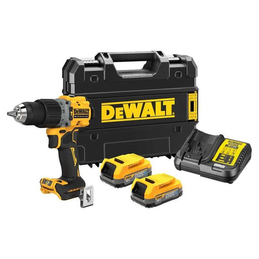 Dewalt Power Tools DCD805E2T XR BL G3 Combi 18V 2 x 1.7Ah POWERSTACK™ Li-ion DeWALT Power Tools - RockBottom Northampton