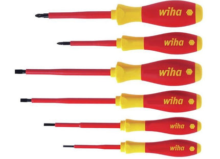 Wiha SoftFinish® electric SL/PZ Screwdriver Set, 6 Piece Wiha - RockBottom Northampton