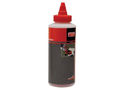 Bahco Marking Chalk Pour Bottle Red 227g Bahco - RockBottom Northampton