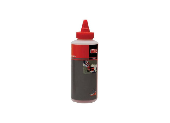 Bahco Marking Chalk Pour Bottle Red 227g Bahco - RockBottom Northampton