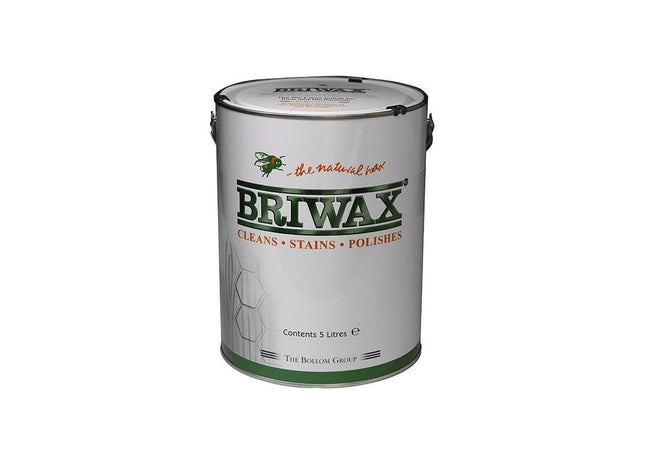 Briwax Wax Polish Original Dark Oak 5 litre Briwax - RockBottom Northampton