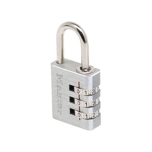 Master Lock Aluminium 30mm 3-Digit Combination Padlock Master Lock - RockBottom Northampton
