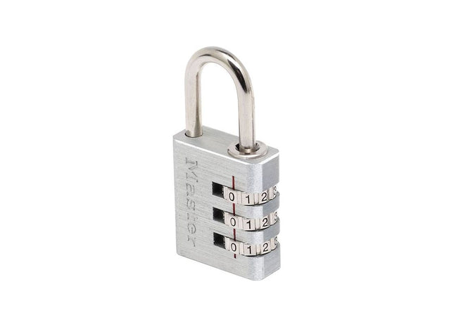 Master Lock Aluminium 30mm 3-Digit Combination Padlock Master Lock - RockBottom Northampton