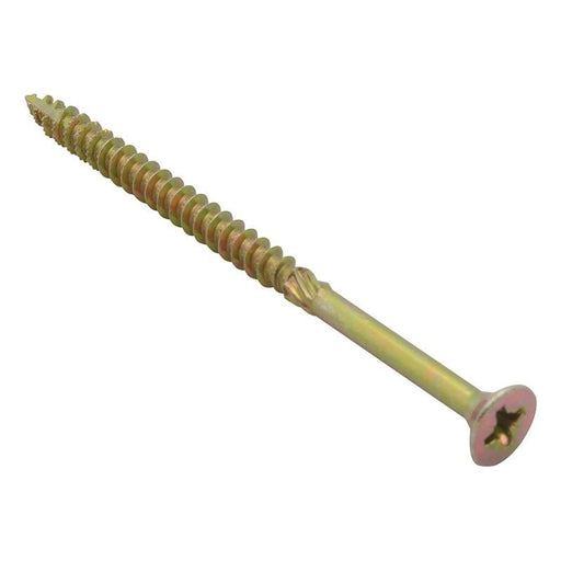 Forgefix Spectre™ PZ Compatible Wood Screw CSK ZYP 5.0 x 100mm Box 100 ForgeFix - RockBottom Northampton