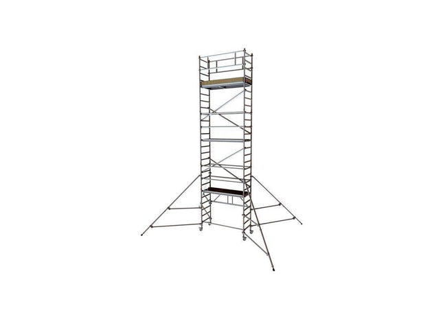 Zarges PaxTower 3T with Toeboards & Stabilisers Platform Height 5.6m Zarges - RockBottom Northampton