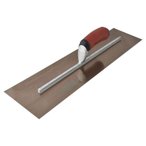 Marshalltown MXS205GD Golden Stainless Steel Finishing Trowel DuraSoft® 20 x 5in Marshalltown - RockBottom Northampton