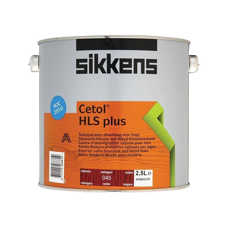 Sikkens Cetol HLS Plus Translucent Woodstain Mahogany 2.5 litre Sikkens - RockBottom Nothampton