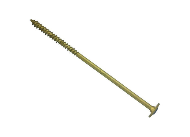 Forgefix Wafer Head TORX® Compatible Construction T40 Screws Tan 8x200mm Tub 25 ForgeFix - RockBottom Northampton