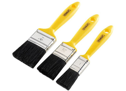 Stanley® Hand Tools Hobby Paint Brush Set of 3 25 38 & 50mm STANLEY® Hand Tools - RockBottom Nothampton