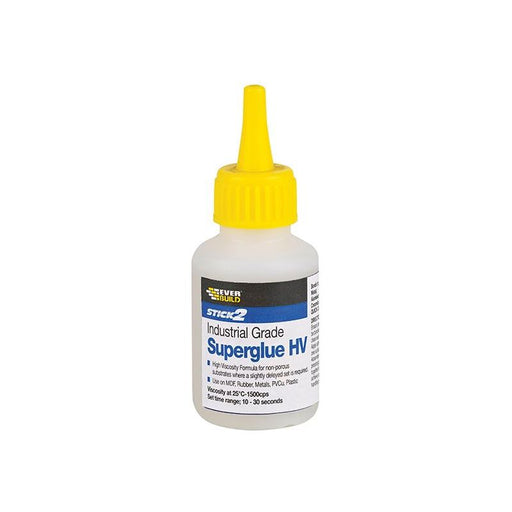 Everbuild Sika Industrial Superglue HV 50g Everbuild Sika - RockBottom Northamptin