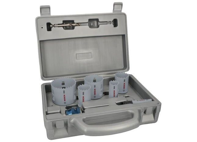 Bosch Powertool Accessories PRO Multi Material PC Plus Hole Saw Set, 9 Piece Bosch Powertool Accessories - RockBottom Northampton