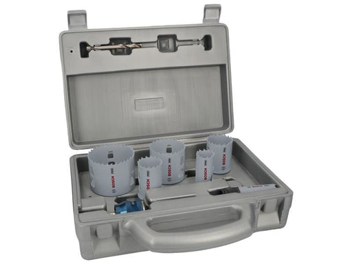 Bosch Powertool Accessories PRO Multi Material PC Plus Hole Saw Set, 9 Piece Bosch Powertool Accessories - RockBottom Northampton