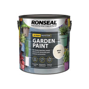Ronseal Garden Paint White Ash 2.5 litre Ronseal - RockBottom Nothampton