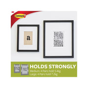 Command™ Picture Hanging Strips Set, Medium & Large (Pack 12) Command™ - RockBottom Northampton