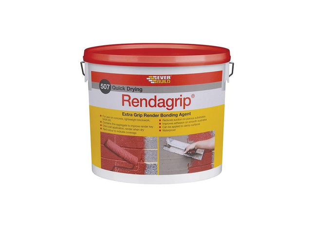 Everbuild Sika 507 Rendagrip Bonding Agent 10 litre Everbuild Sika - RockBottom Northamptin