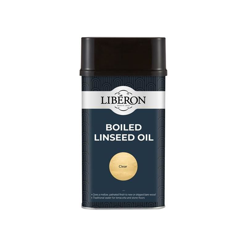 Liberon Boiled Linseed Oil 1 litre Liberon - RockBottom Northampton