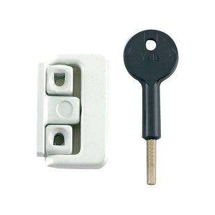 Yale Locks 8K101 Window Latch White Finish Visi Yale Locks - RockBottom Northampton