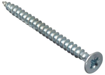 Forgefix Multi-Purpose Pozi Compatible Screw CSK ST ZP 5 x 60mm Box 100 ForgeFix - RockBottom Northampton