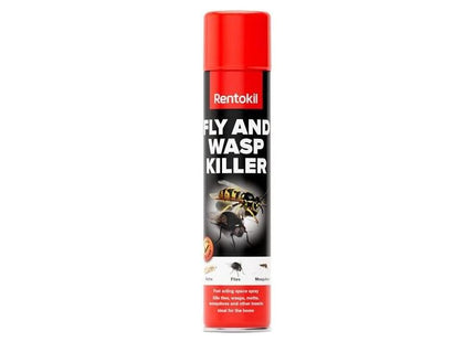 Rentokil Fly and Wasp Killer 600ml Rentokil - RockBottom Nothampton