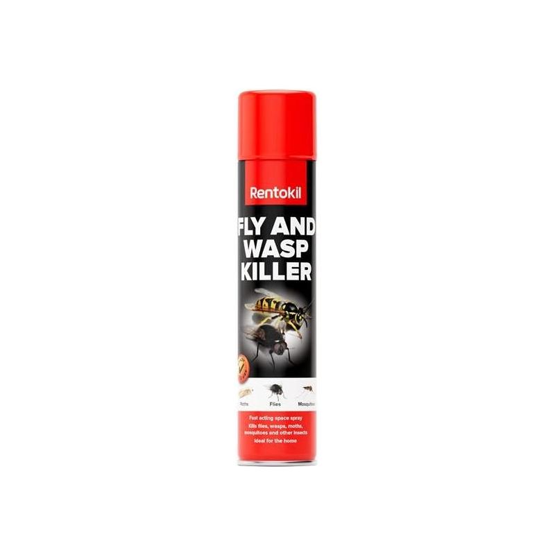 Rentokil Fly and Wasp Killer 600ml Rentokil - RockBottom Nothampton