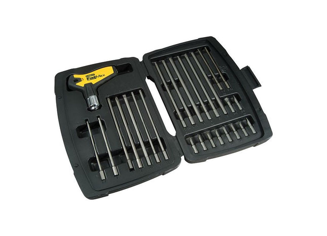 Stanley® Hand Tools Metric FatMax® T-Handle Ratchet Power Key Set, 27 Piece STANLEY® Hand Tools - RockBottom Nothampton