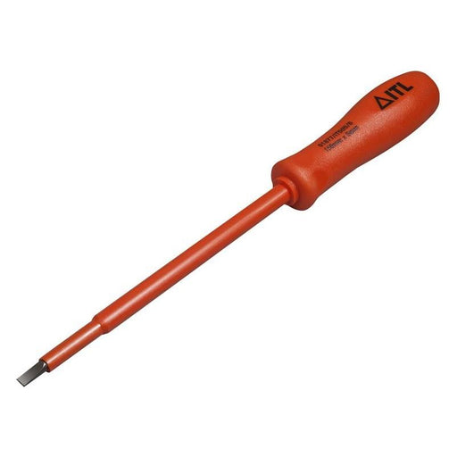 Itl Insulated Insulated Slim Slotted Screwdriver 150 x 8mm ITL Insulated - RockBottom Northampton
