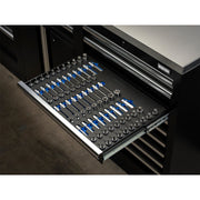 Bunker Torx, Hexagon, E-Torx, Multi-Tooth/Spline, Ribe Socket Set, 1/2" Sq. Dr. in EVA Foam Inlay Draper - Town Tools