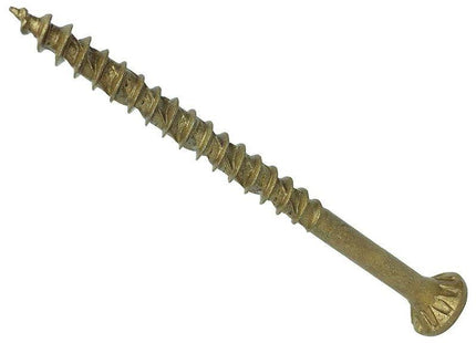 Forgefix ForgeFast TORX® Compatible Decking Screws CSK Tan 4.5x50 T25 Tub 600 ForgeFix - RockBottom Northampton