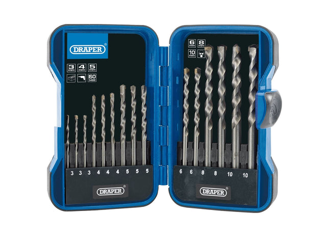 Draper Masonry Drill Bit Set (15 Piece) 18550 Draper - Town Tools 